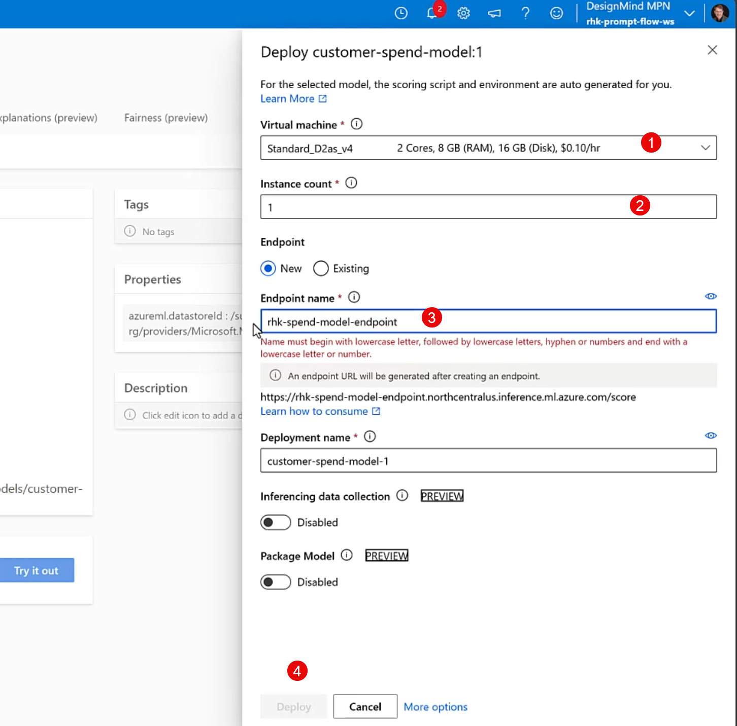 Unleash Your Model's Potential: Step-by-Step Guide to Deploying a Fabric Machine Learning Model on an Azure ML Inference Endpoint