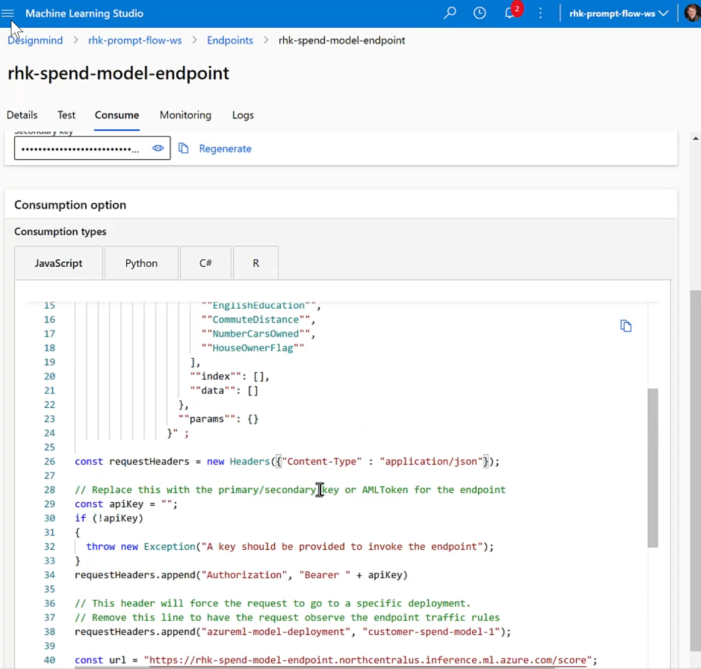 Unleash Your Model's Potential: Step-by-Step Guide to Deploying a Fabric Machine Learning Model on an Azure ML Inference Endpoint