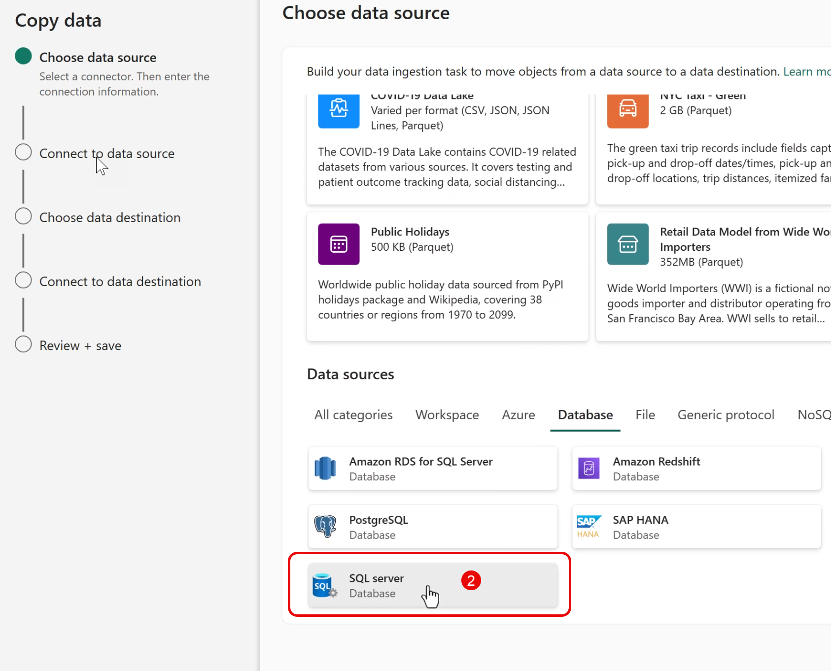 Using the On-premises data gateway with Microsoft Fabric