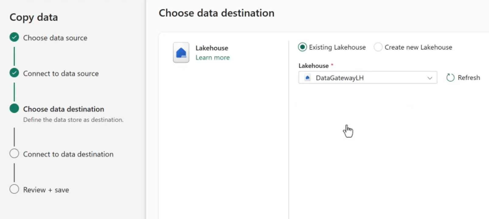 Importing Snowflake data to Microsoft Fabric using a Data Pipeline