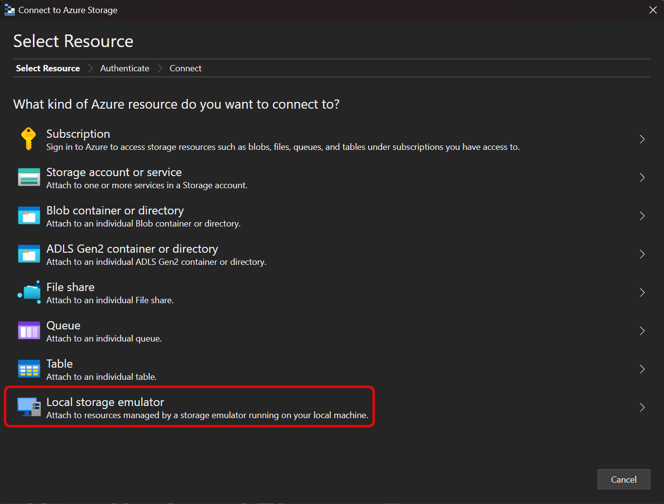 Using Azurite for Azure Function App Storage Emulation