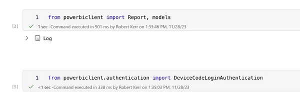 Display a Power BI Report in a Microsoft Fabric Jupyter Notebook